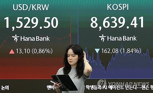 Indeks Kospi Merosot 1,84 Persen