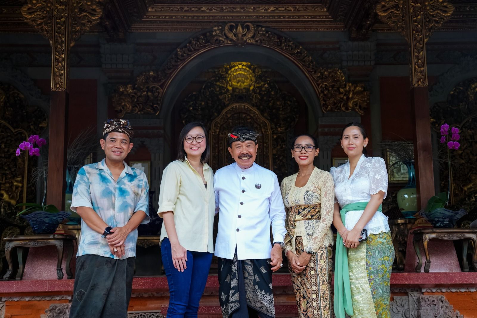 Wamen Ekraf Gandeng Raja Ubud Bangun Ekosistem Kreatif Berdaya Saing Global