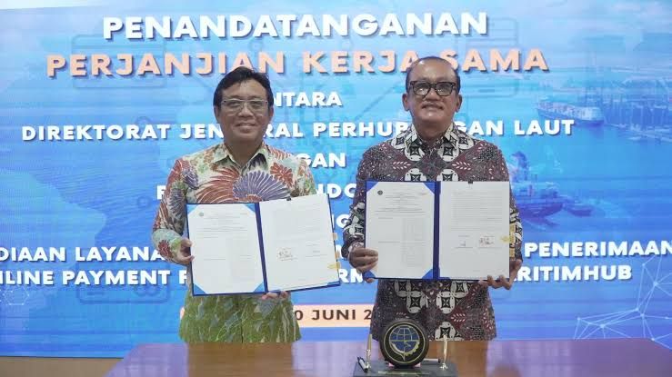 Sinergi Kemenhub-PT Finnet Mengembangkan Platform MaritimHub