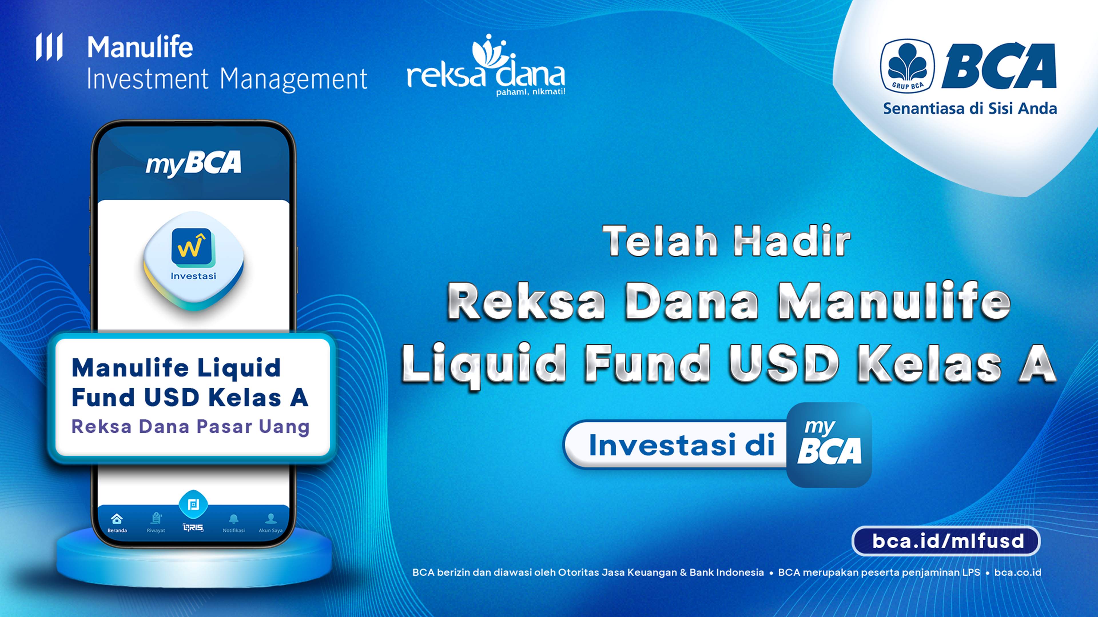 Mejan Reksa BCA dan Manulife Aset Manajemen Indonesia Hadirkan Reksa Dana Manulife ...