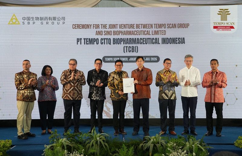 TSPC Teken Joint Venture Strategis dengan Raksasa Farmasi China, Bidik Dominasi Specialty Pharmaceutical